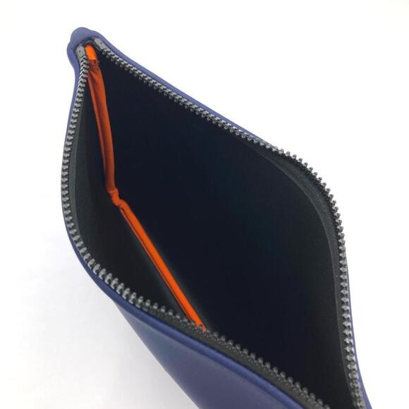 HERMES Blue Pouch - Picture 5 of 7